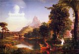 Thomas Cole - The Voyage of Life Youth painting